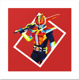 Kamen Rider Den O Sword Form Posters and Art